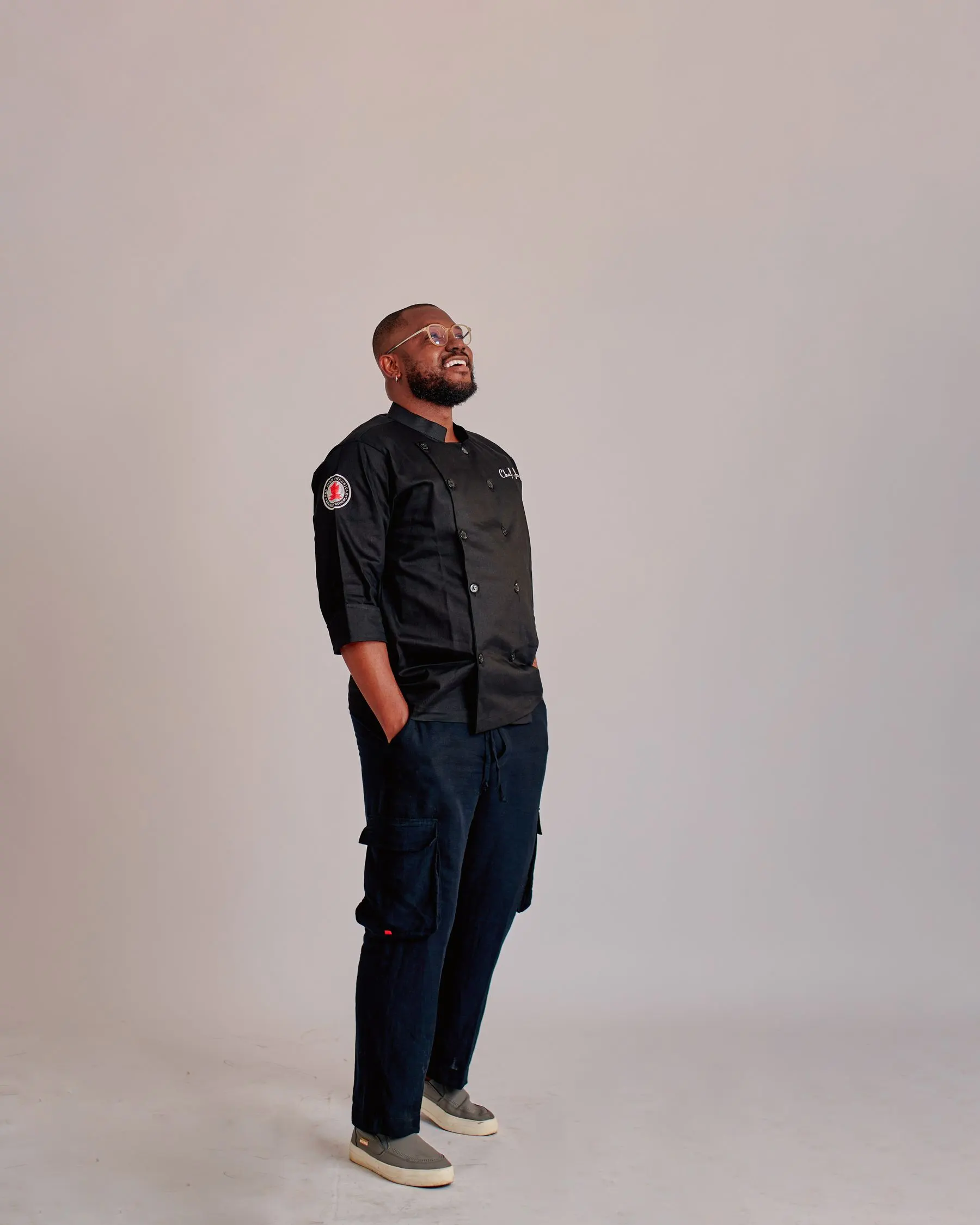 Concept developer Omar Diallo photographed against a plain background
